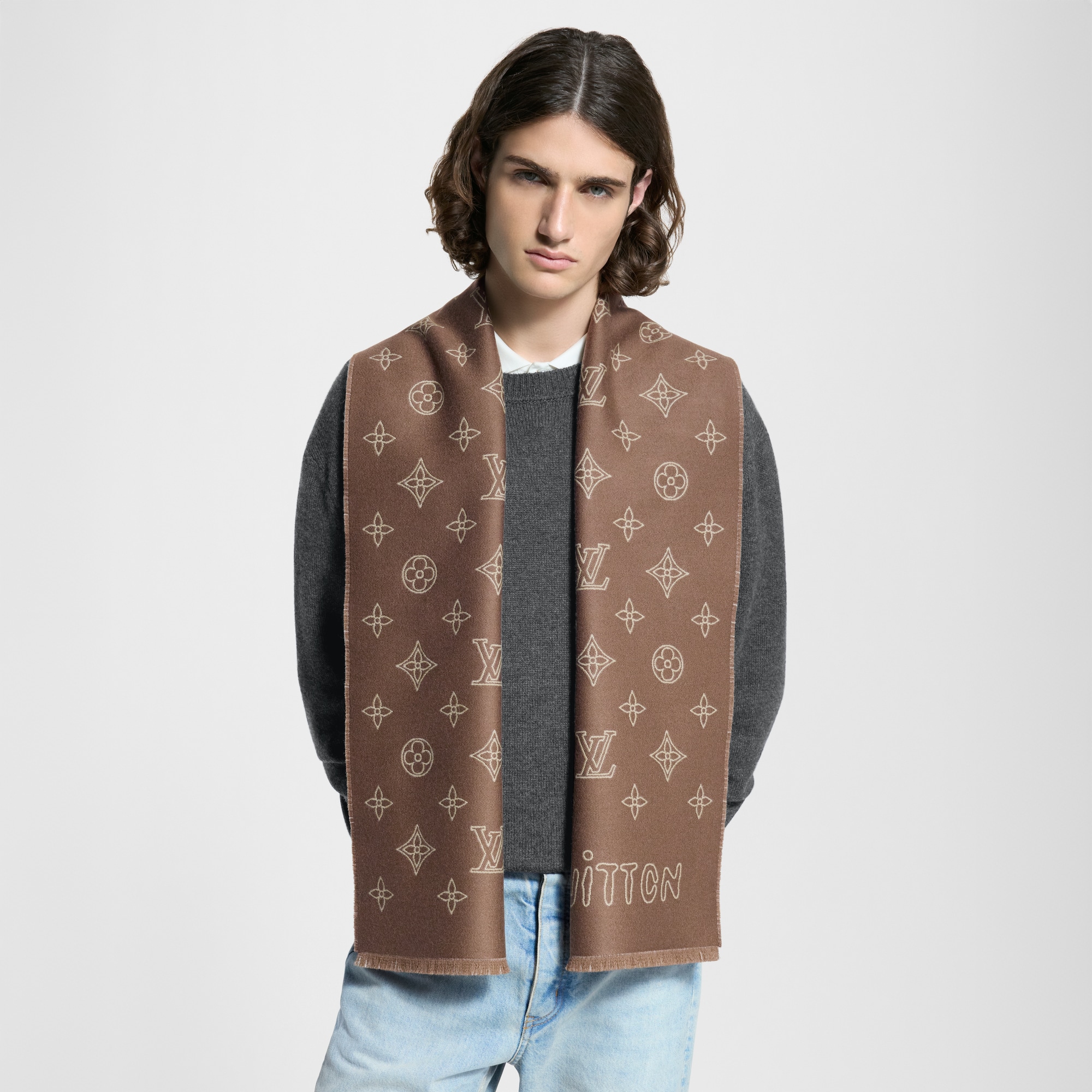 stussy モノグラムマフラー　ブラウン 楽天市場】STUSSY マフラーの通販